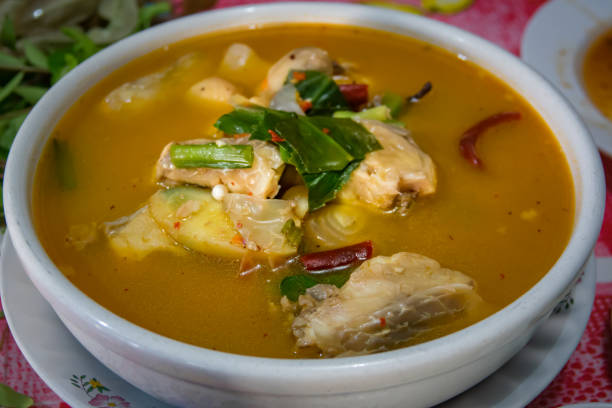 istock Spicy Tilapia or Tom Yum soup Nile Tilapia 841238962
