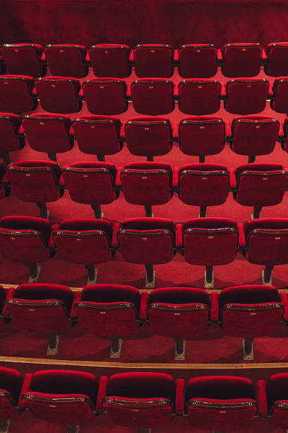 istock Europe theater seats in a row 841257964