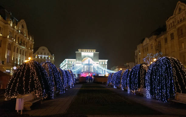 istock Christmas decoration in the city 841261076