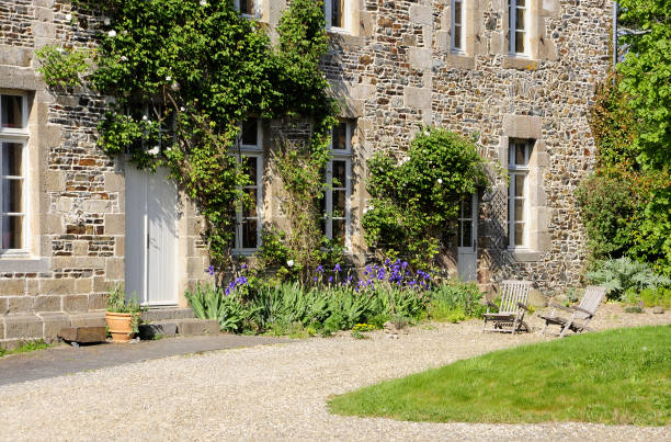 istock A Manoir (18th century) in Brittany, France. 841262336