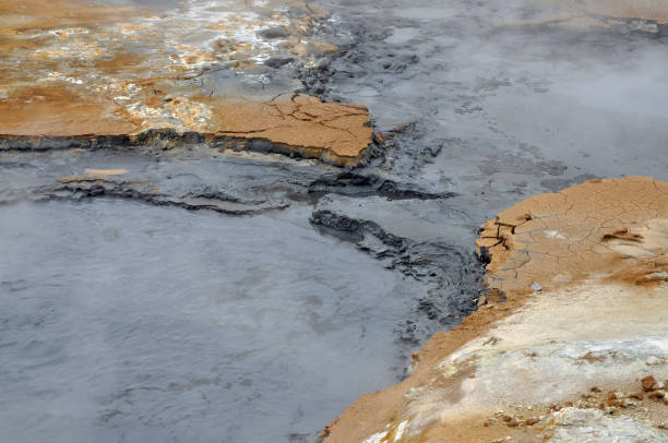 istock High temperature area Namaskard at Iceland 841271810