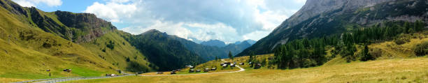 istock Panoramic view of Fedaia Pass,Dolomites, Italy 841278576