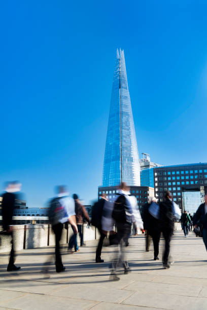 istock Business Commuters in London, England 841282430