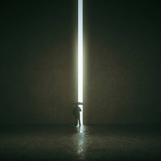 istock Light at the end of the tunnel 841297546