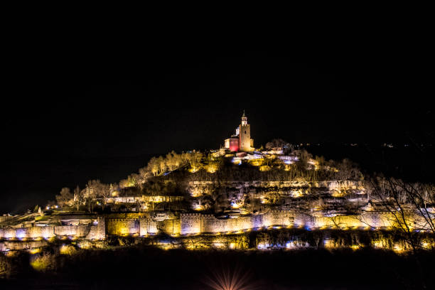 Veliko Tarnovo is a town located in northern Bulgaria, the center of the region of the North Central region. The town is the capital of the Second Bulgarian State and the Principality of Bulgaria.