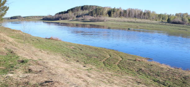 istock Panorama of the river 841318808