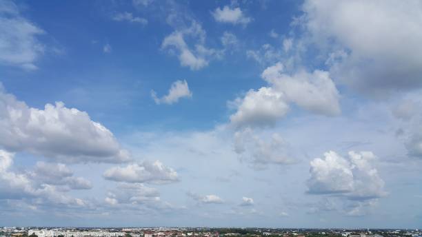 istock Low level cloud and the city sky line 841321316