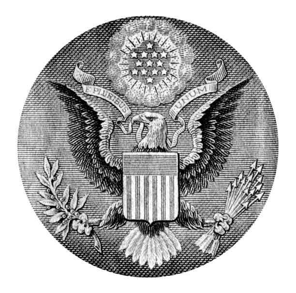 istock American Eagle on one USA dollar bill 841321392
