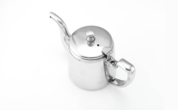 istock stainless steel & pouring coffee 841324490