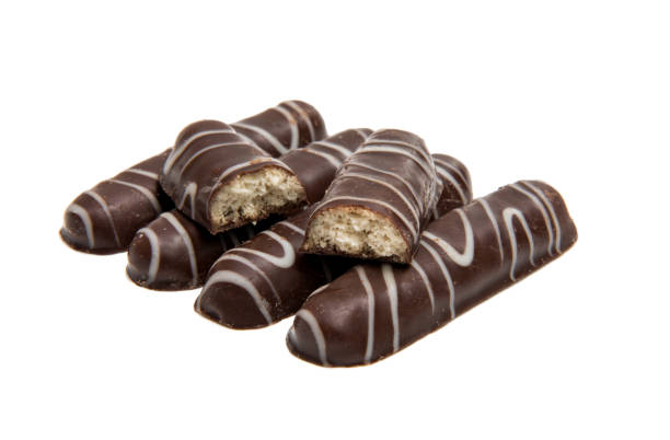 istock Cookies in chocolate isolated 841324564