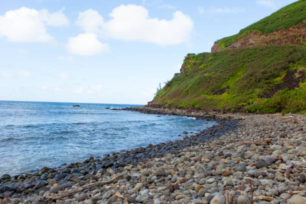 istock Hana Bay Pebble Beach, Maui, Hawaii. 841329378