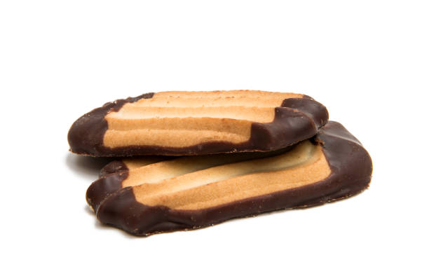 istock Cookies in chocolate isolated 841330048