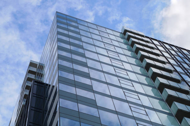 istock blue glass building corner office business skyscraper 841336838