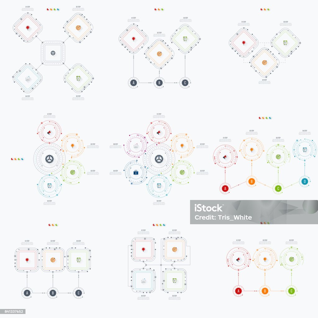 Set With Infographics Stock Illustration - Download Image Now ...