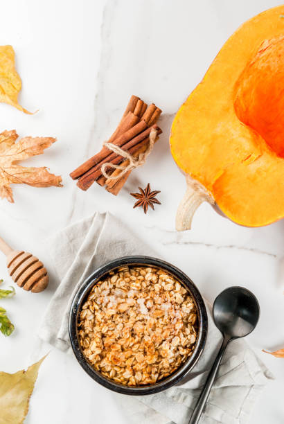 Oats and pumpkin crumble