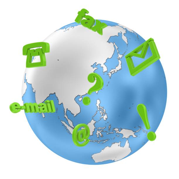 istock Contact all over the World 841354520