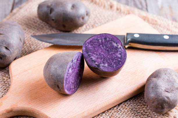 istock Purple sweet potato 841357252