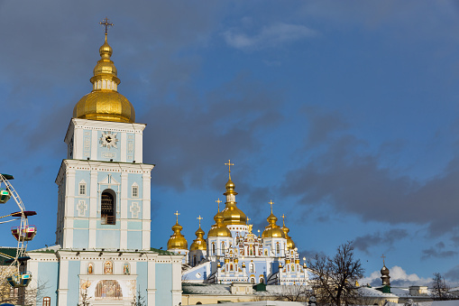 St. Michael Golden Domed Monastery in Kiev, Ukraine.