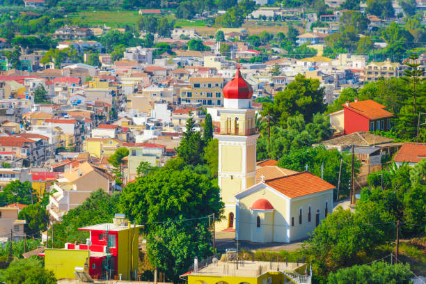 istock Picturesque temple in Greece 841358772