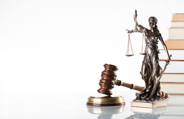 law symbols isolated