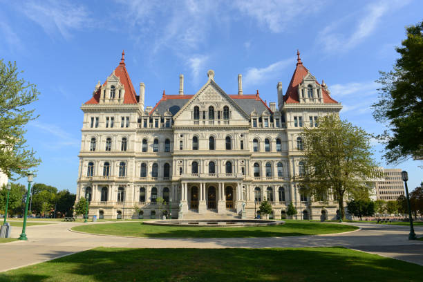istock New York State Capitol, Albany, NY, USA 841376178