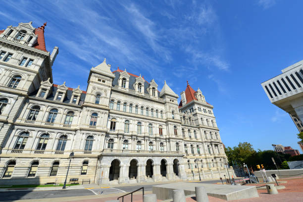 istock New York State Capitol, Albany, NY, USA 841378624