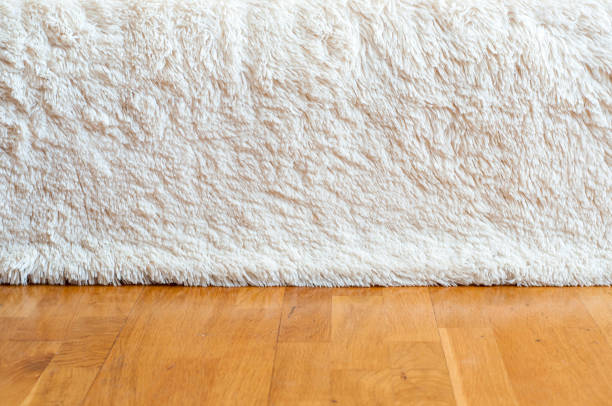 istock closeup of brown carpet on a wood surface 841379354