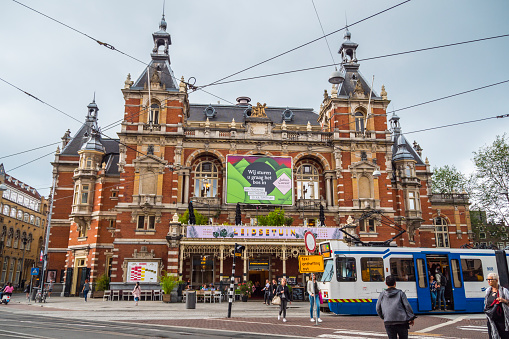 The wonderful building of the City Theater Amsterdam - AMSTERDAM - NETHERLANDS