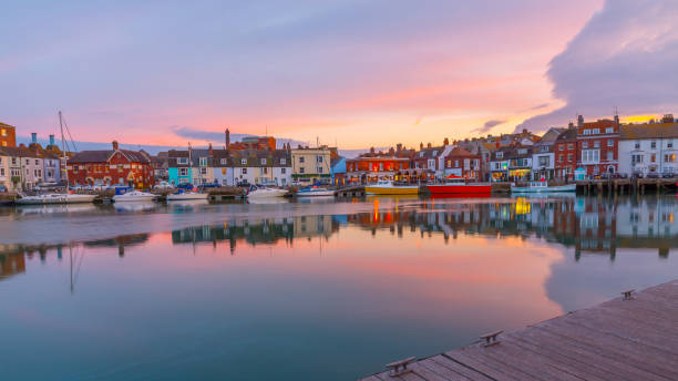 istock Fishing harbour in Weymouth, Dorset, UK. 841387570