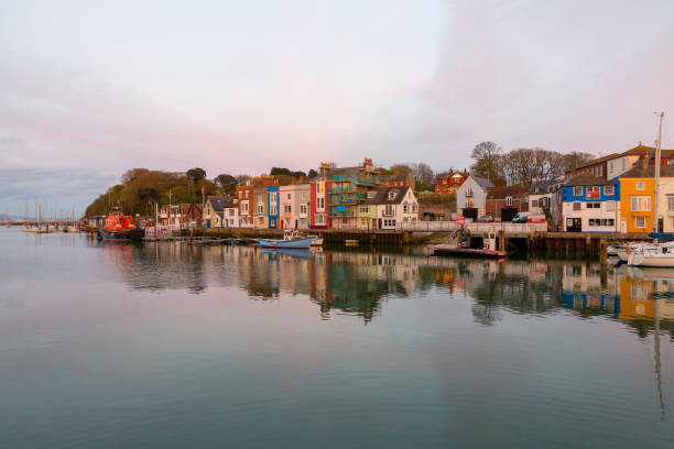 istock Fishing harbour in Weymouth, Dorset, UK. 841390374