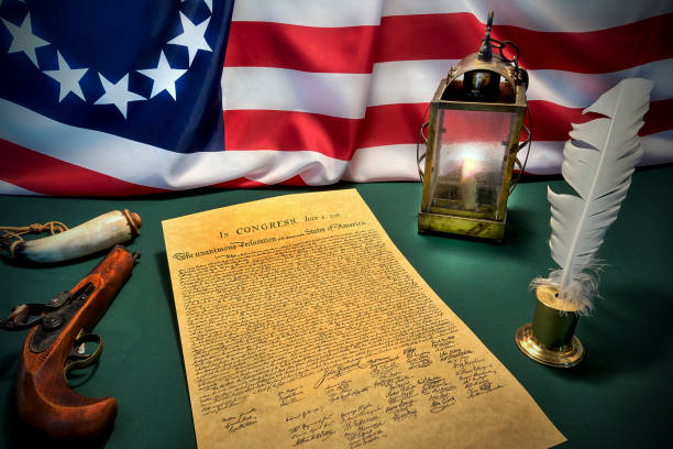 istock Signing the Declaration of Independence. 841396354