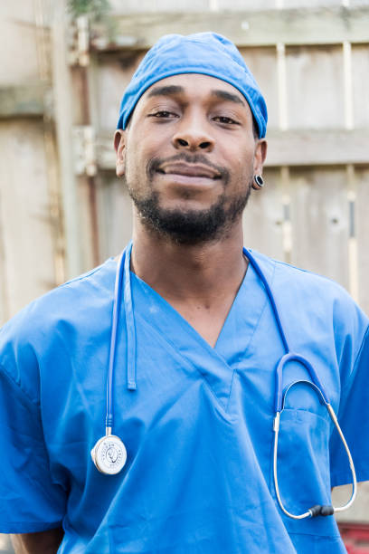 istock Afro caribbean doctor 841396602