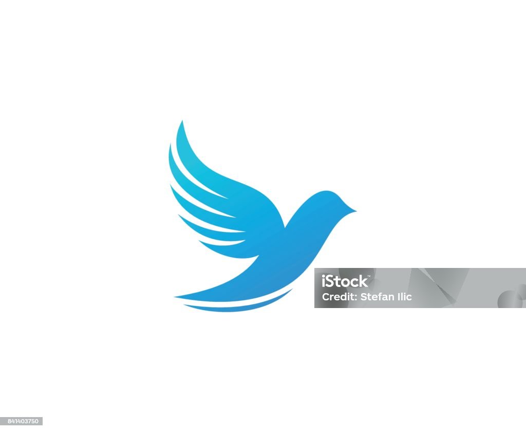 Bird icon This illustration/vector you can use for any purpose related to your business. Dove - Bird stock vector