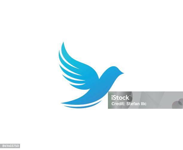 Bird Icon Stock Illustration - Download Image Now - Dove - Bird, Logo, Illustration