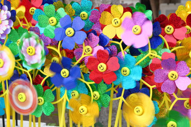 istock Colorful childish pinwheel 841412576