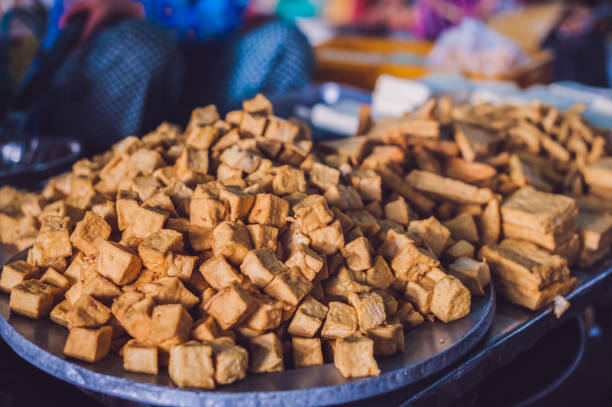 istock Tofu in the Vietnamese market 841413010