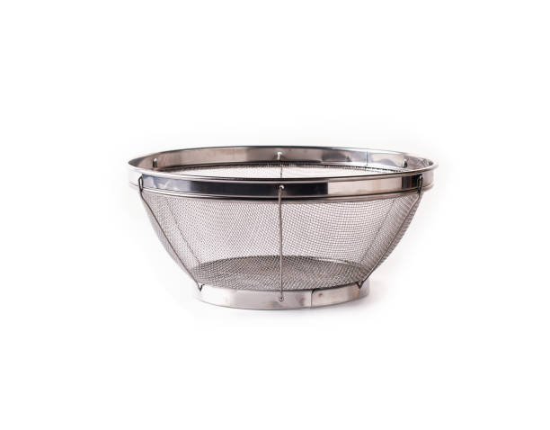 istock stainless steel fry basket on white background 841419140