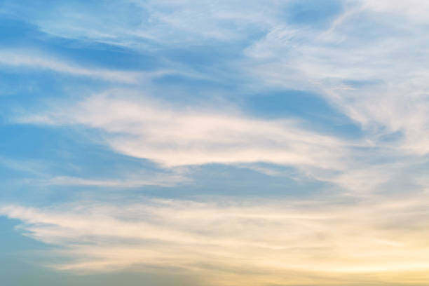 istock Closeup beautiful sky with cloud in the evening textured background 841425974