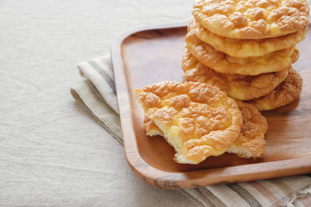 istock Cloud bread, Oopsie bread , Keto, ketogenic diet, paleo, low carb high fat 841426298