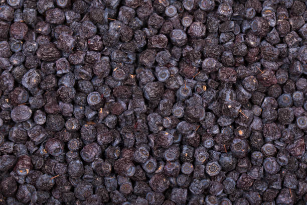 istock Dried blueberries in plate, close up 841433272