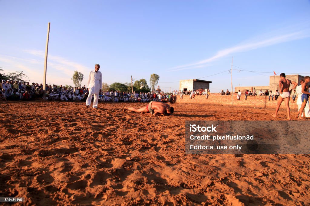 Kushti kampen kallas brottning - Royaltyfri Aktiv livsstil Bildbanksbilder