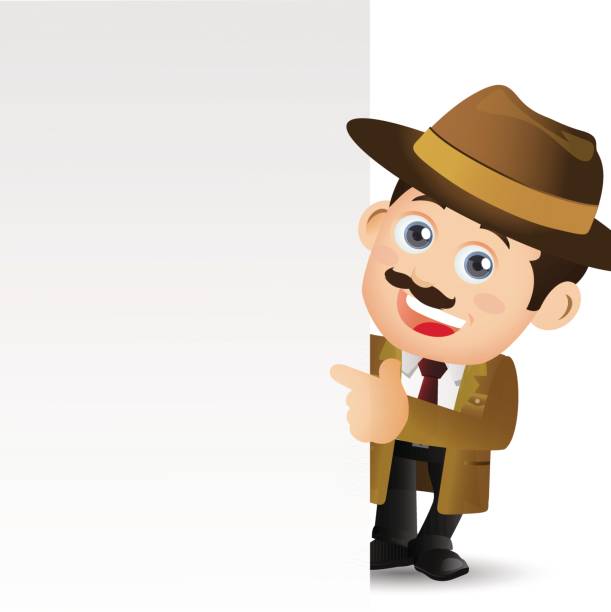 People Set - Profession - Detective People Set - Profession - Detective sherlock holmes icon stock illustrations