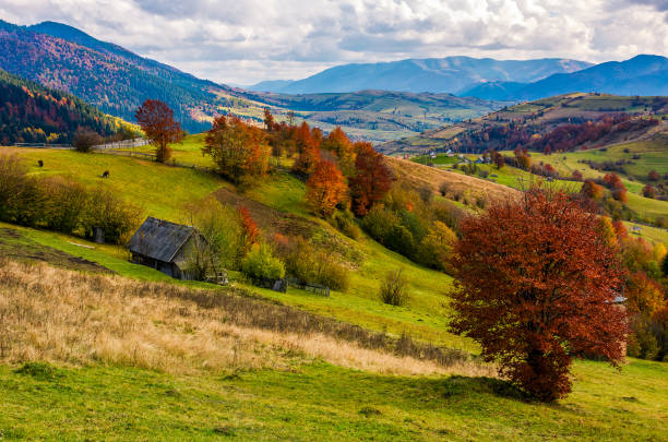 istock stunning rural landscape in mountains 841449438