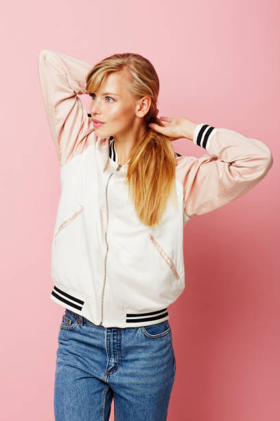 istock Beauty adjusting blond hair 841462154