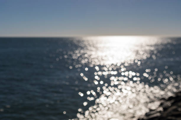 istock Bokeh Blur Sunny Horizon view over Atlantic Ocean 841471734
