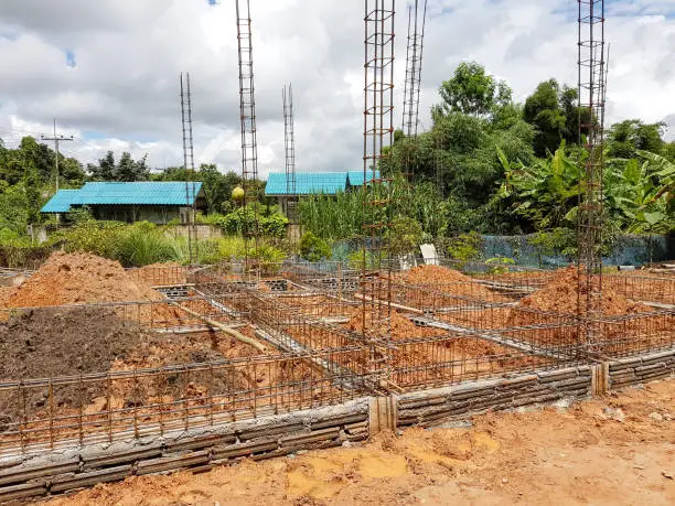 Photo of Unfinished structure of the house