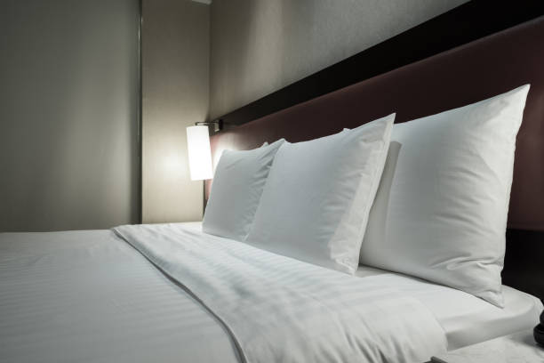 istock Elegant and comfortable bedroom interior 841472264