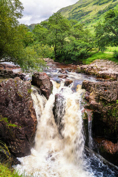 istock Waterfall on river in Glen Nevis, Scotland 841491412