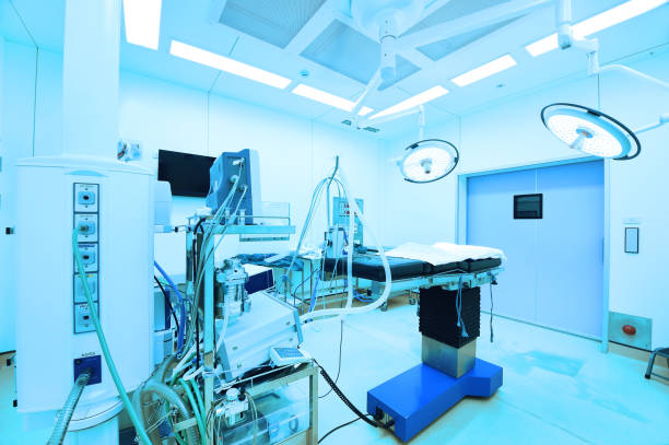 istock equipment and medical devices in modern operating room 841508010