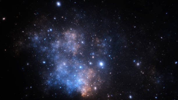 istock Abstract fractal illustration looks like galaxies 841510962